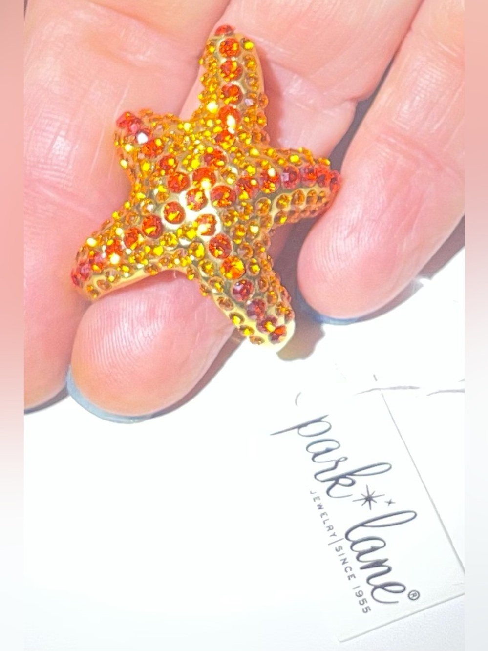 Size 7 Park Lane Starfish Ring NWT